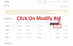 How to cancel IPO application in Zerodha