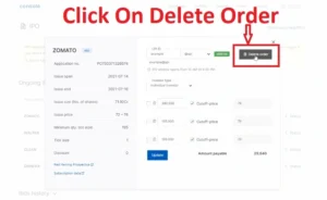 How to cancel IPO application in Zerodha